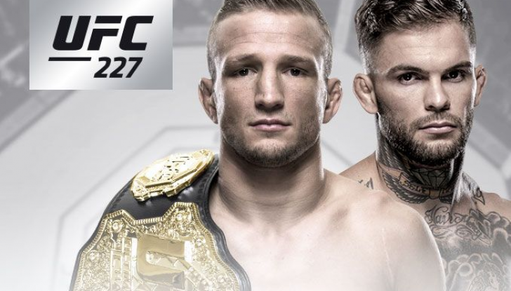 UFC 227: видео матчей