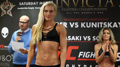 Яна Куницкая против Лины Лансберг назначено на UFC 229