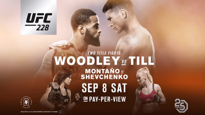 Результаты UFC 228: Тайрон Вудли победил Даррена Тилла