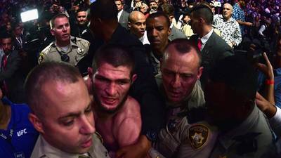 Массовая потасовка случилась после окончания UFC 229 с участием Нурмагомедова и МакГрегора
