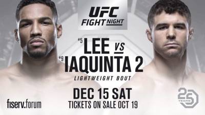Эл Яквинта против Кевина Ли возглавит UFC on Fox 31