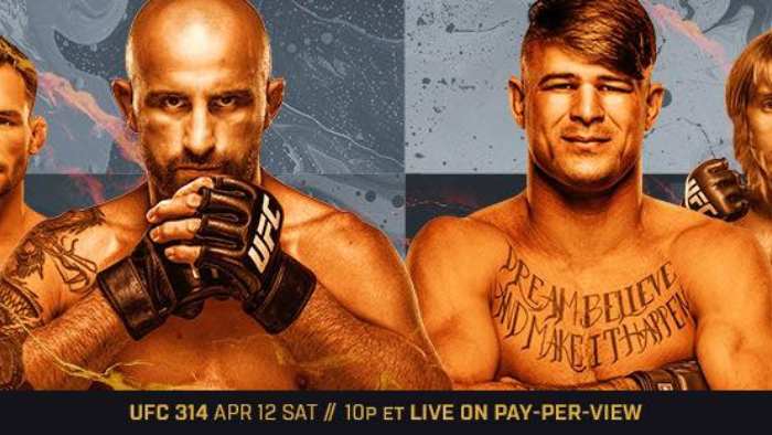 UFC 314 Волкановски Лопес прямая трансляция онлайн UFC 314 Волкановски Лопес прямая трансляция онлайн