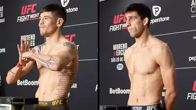 Результаты взвешивания UFC on ESPN 64: Морено - Эрцег