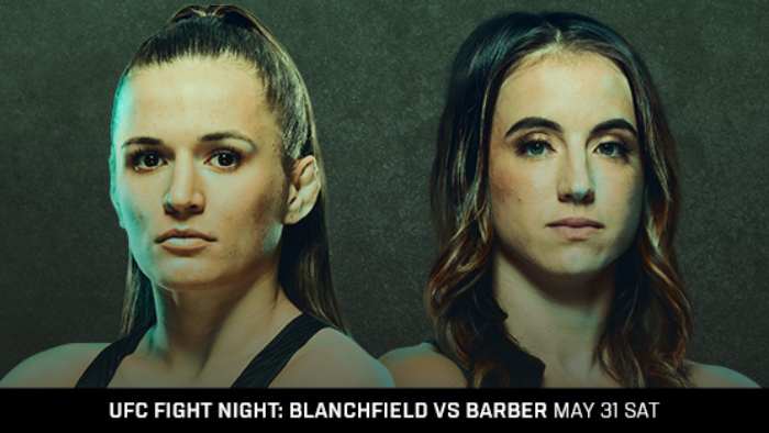 UFC on ESPN 68 Бланчфилд - Барбер прямая трансляция онлайн UFC on ESPN 68 Бланчфилд - Барбер прямая трансляция онлайн