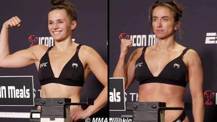 Результаты взвешивания UFC on ESPN 68: Эрин Бланчфилд - Мэйси Барбер