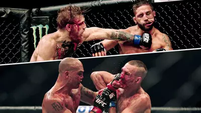 Видео: Лучшие бои UFC 189: МакГрегор - Мендес