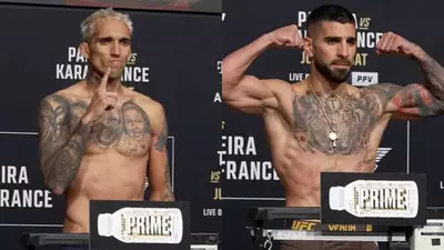Результаты взвешивания UFC 317. Илья Топурия - Чарльз Оливейра