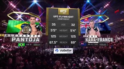 Видео боя: Александр Пантожа - Кай Кара-Франс (UFC 317)