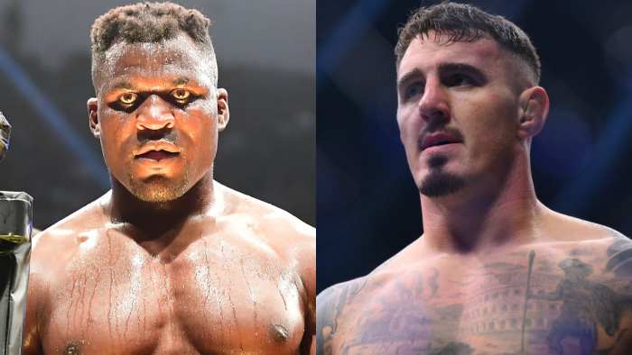 Том Аспиналл хочет защитить титул UFC от Фрэнсиса Нганну Том Аспиналл хочет защитить титул UFC от Фрэнсиса Нганну