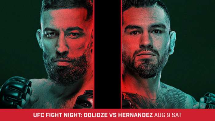 UFC on ESPN 72 Долидзе Эрнандес прямая трансляция онлайн