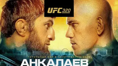 Результаты UFC 320: Магомед Анкалаев - Алекс Перейра 2