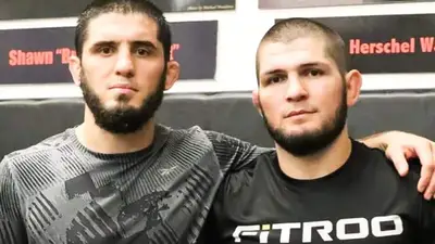 Хабиб отправил сообщение Махачеву перед UFC 322