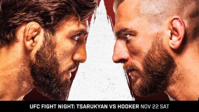 UFC Хукер Царукян прямая трансляция онлайн