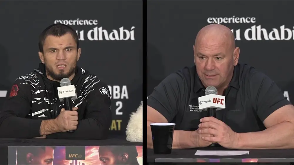 Главные моменты пресс-конференции UFC 321 после турнира в Абу-Даби Главные моменты пресс-конференции UFC 321 после турнира в Абу-Даби