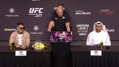Видео: UFC 321 пресс-конференция перед турниром