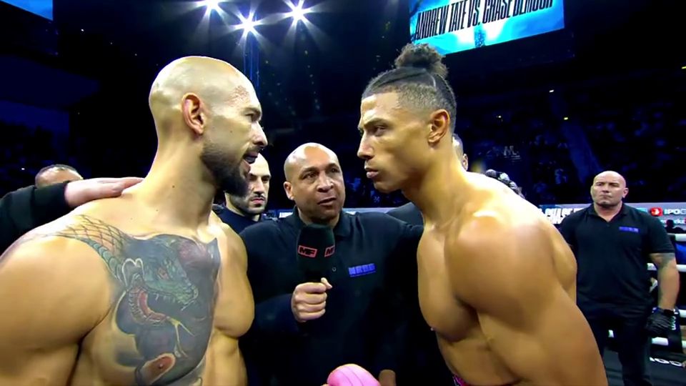 Видео боя: Эндрю Тейт - Чейз Демур (21.12.2025)