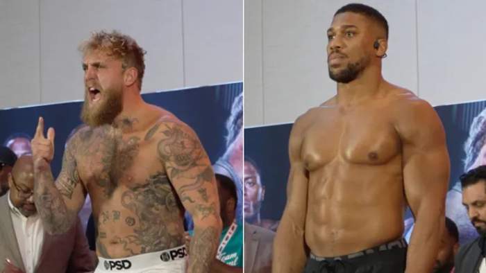 Джошуа значительно перевесил Пола перед их боем на Netflix