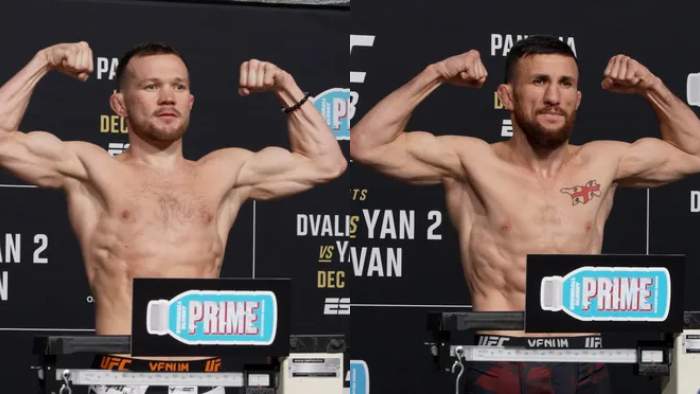 Результаты взвешивания UFC 323: Двалишвили - Ян