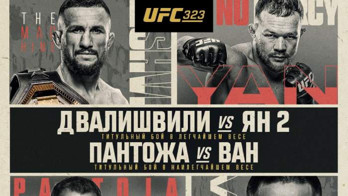 Результаты UFC 323: Мераб Двалишвили - Петр Ян 2
