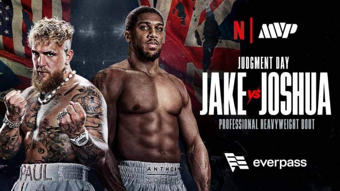 Бокс. Результаты всех боев на карде Джейк Пол - Энтони Джошуа