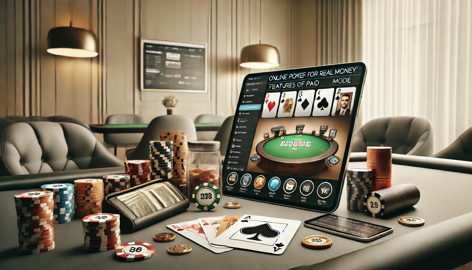 Онлайн покер на реальные деньги: особенности платного режима