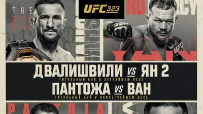 Результаты UFC 323: Мераб Двалишвили - Петр Ян 2