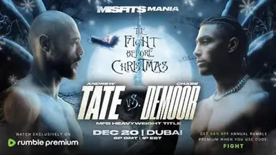 Результаты Misfits Mania: Эндрю Тейт - Чейз Демур