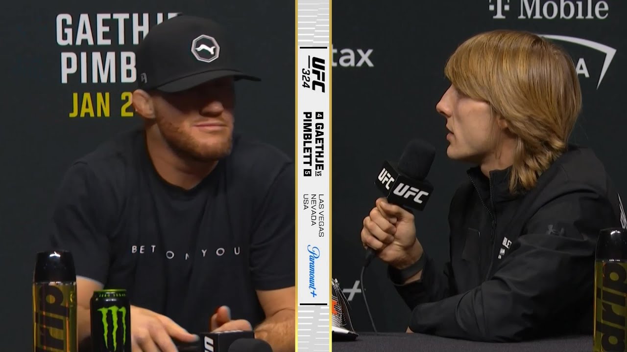 Видео: UFC 324 пресс-конференция и битва взглядов