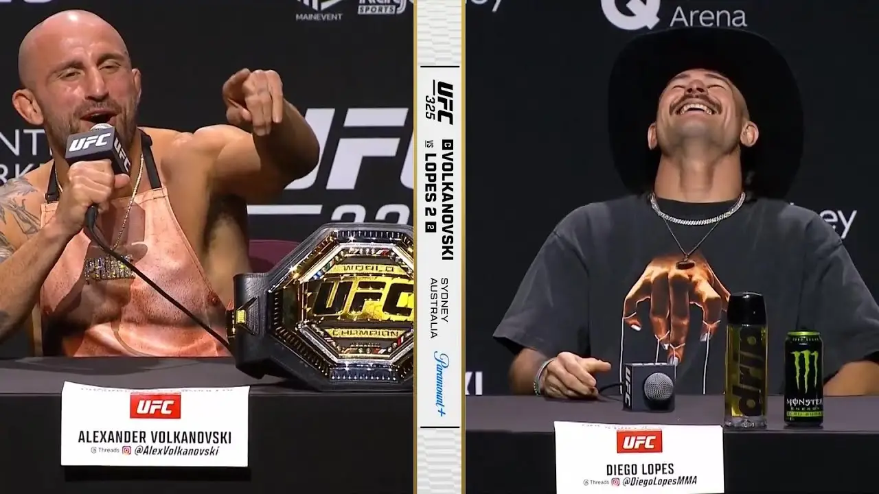 Видео: UFC 325 пресс-конференция и битва взглядов