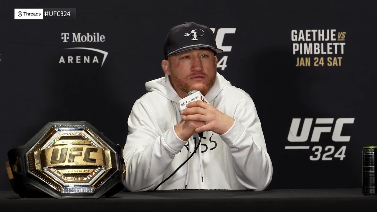 Видео: пресс-конференция после UFC 324