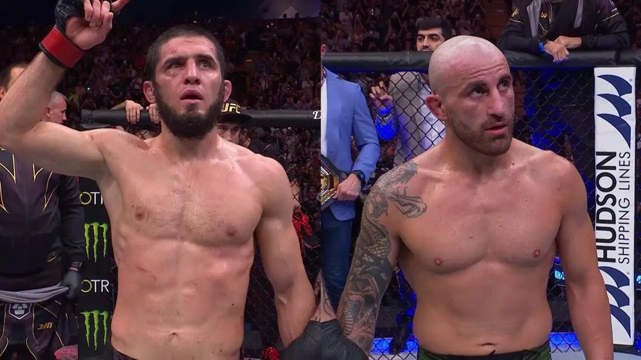 Видео боя: Ислам Махачев - Александр Волкановски