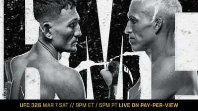 UFC 326 Оливейра Холлоуэй прямая трансляция онлайн