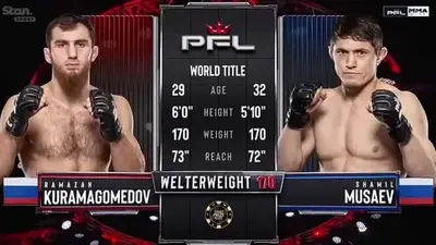 Видео боя: Рамазан Курамагомедов - Шамиль Мусаев