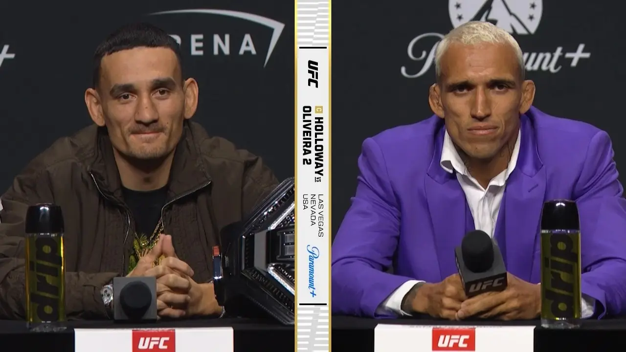 UFC 326 пресс-конференция и битва взглядов