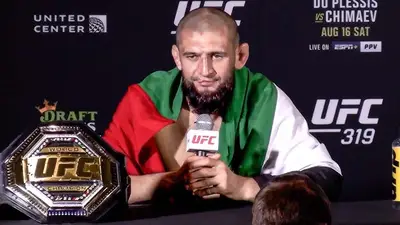 Хамзат Чимаев проведет первую защиту чемпионского титула на UFC 328