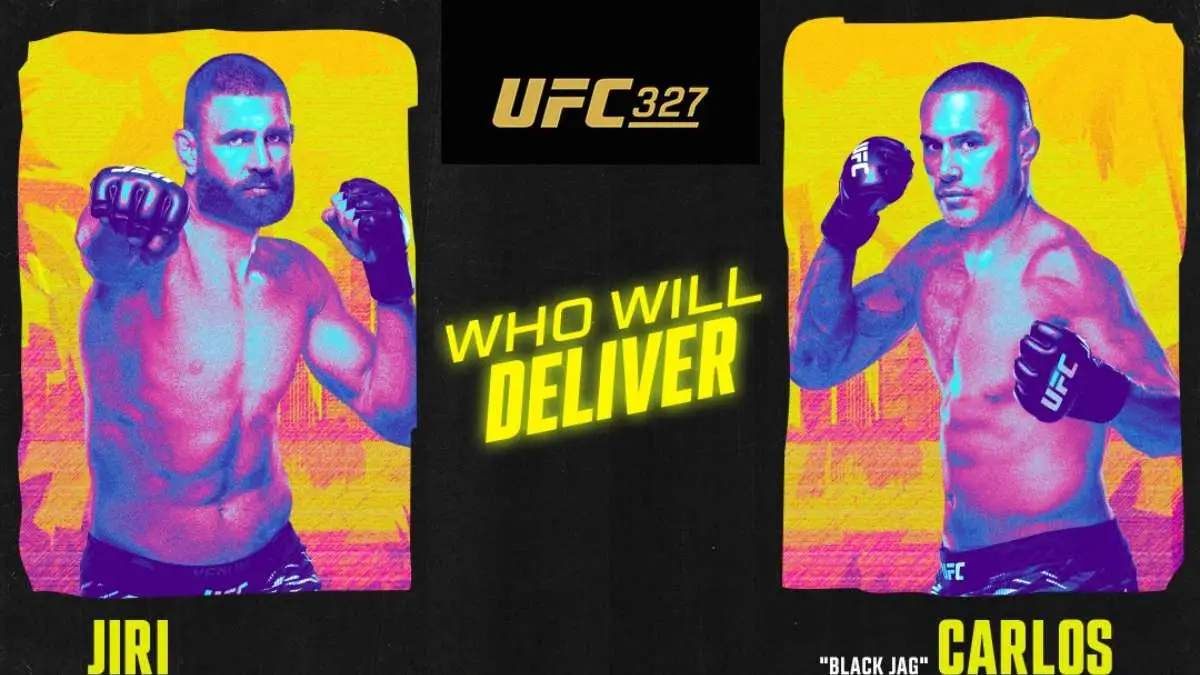 UFC 327 Прохазка Ульберг прямая трансляция онлайн