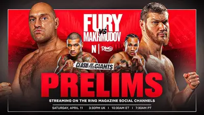 Видео боя: Тайсон Фьюри - Арсланбек Махмудов (11.04.2026)