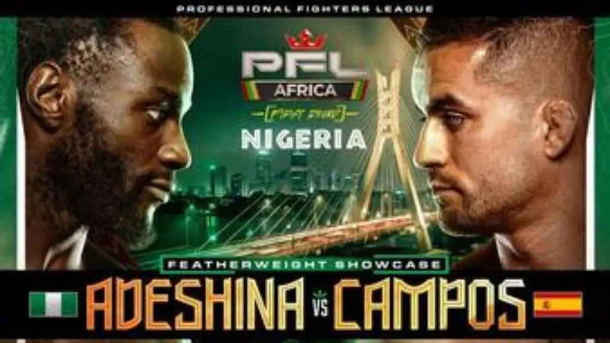 PFL Africa: Кампос - Адешина прямая трансляция онлайн
