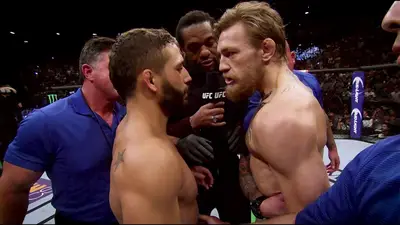 Видео боя: Конор МакГрегор - Чад Мендес (UFC 189)