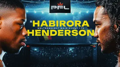 PFL Brussels: Хабирора - Хендерсон прямая трансляция онлайн