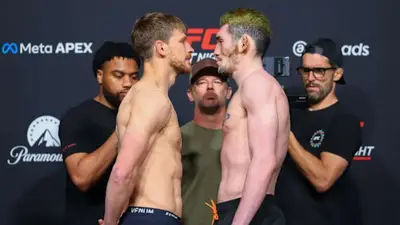 Результаты взвешивания UFC Vegas 117: Аллен - Коста