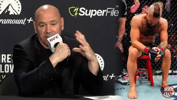 Дана Уайт отрицает наличие травмы у Макгрегора перед боем на UFC 329