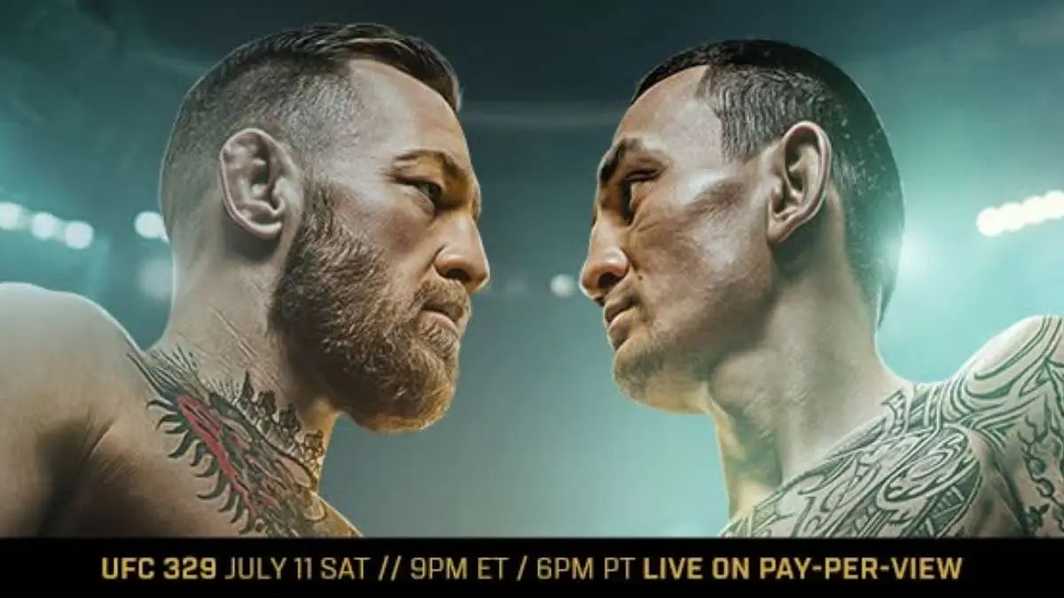 UFC 329 Макгрегор Холлоуэй прямая трансляция онлайн