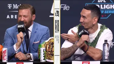 Видео: пресс-конференция перед UFC 329