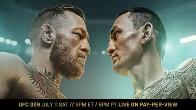 UFC 329 Макгрегор Холлоуэй прямая трансляция онлайн
