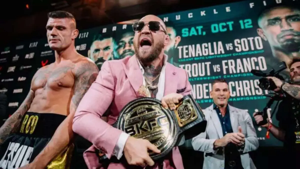 Тренер: Конор Макгрегор выйдет на ринг BKFC