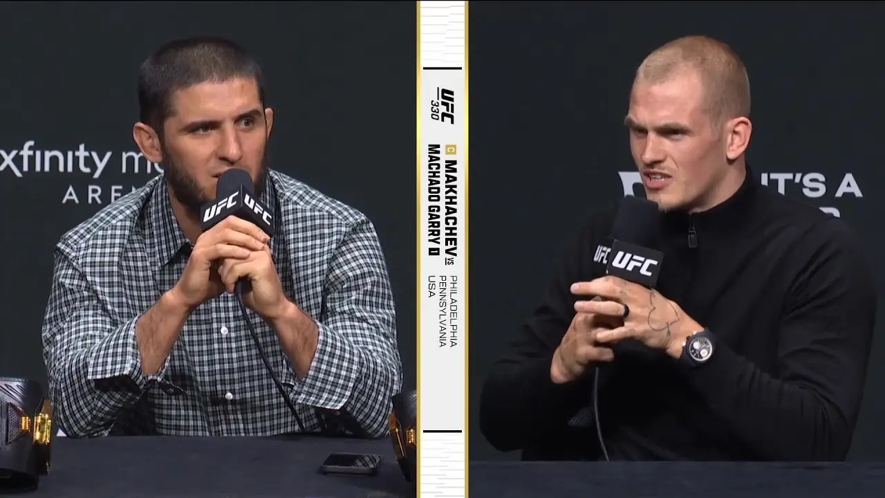 Видео: пресс-конференция UFC 330 перед турниром