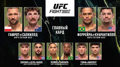 Результаты UFC Fight Night 284: Гамрот - Салкильд