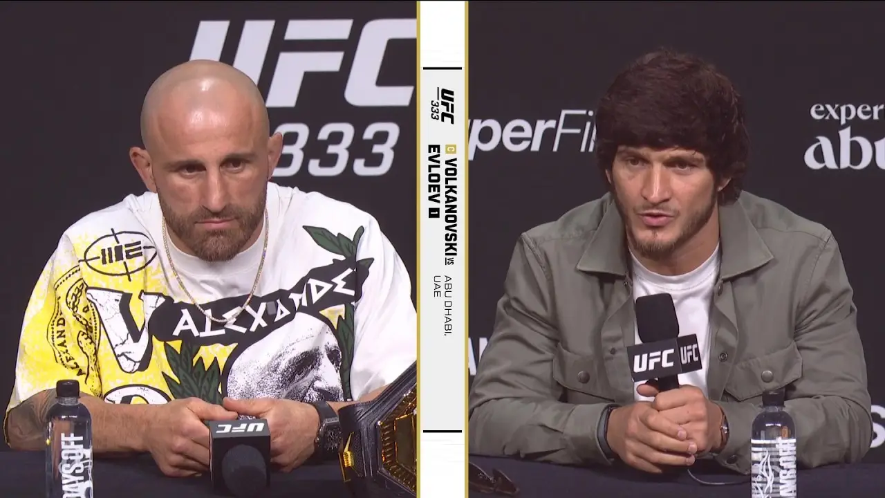 Видео: UFC 333 пресс-конференция перед турниром
