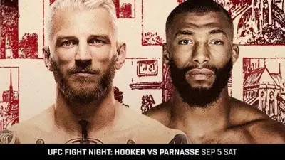 UFC Париж: Хукер - Парнасс прямая трансляция онлайн